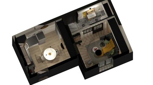 Gambar di galeri bagi Appartement à 3 minutes de la gare di Libourne