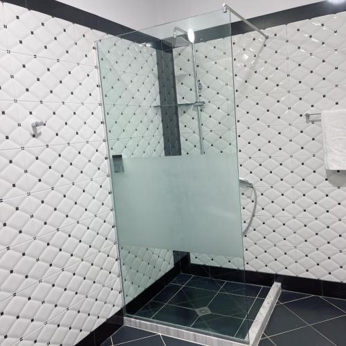 Koupelna v ubytování ODORE DI MARE APARTMENTs