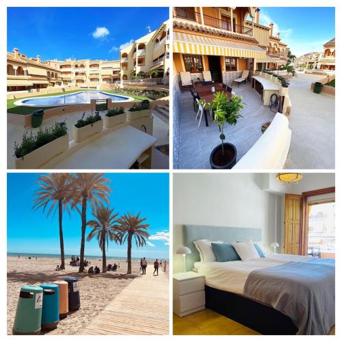 Close to beach, child-friendly townhouse with large pool