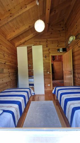 Postel nebo postele na pokoji v ubytování Plitvice ZG