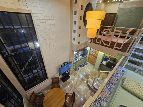 Zona de estar de Guillermo Residence