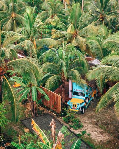 Κήπος έξω από το Unique experience Jeepney Island escape