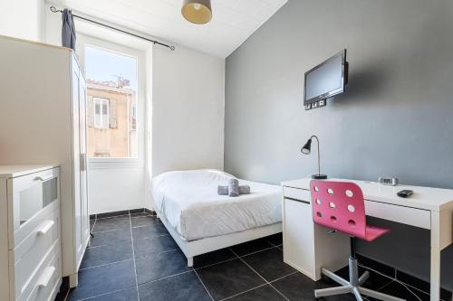 Appartement lumineux au cœur de Marseille avec balcon privé