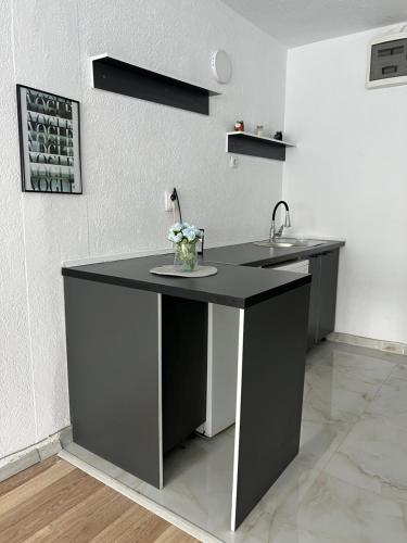 Dapur atau dapur kecil di Studio Apartment 2