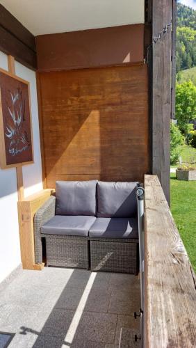 Posezení v ubytování Wohlfühlstudio Bergblick in Walchsee