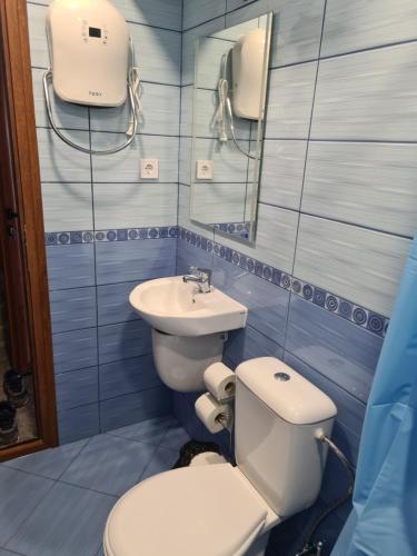Bilik mandi di Квартири ЦЕНТРАЛ