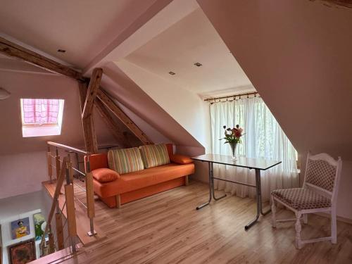 Attic apartment in the center