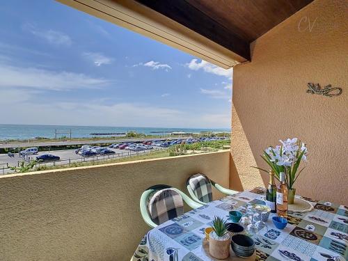 Duplex Bonita Vista - Vue mer en face de la plage de Vias