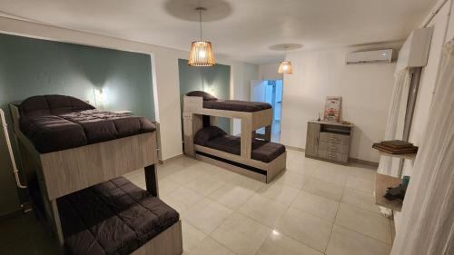 Χώρος καθιστικού στο Aerohostel Carhue