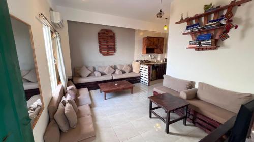 Posezení v ubytování Locanda Dahab