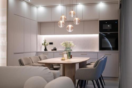 Luxury rooftop duplex apartment