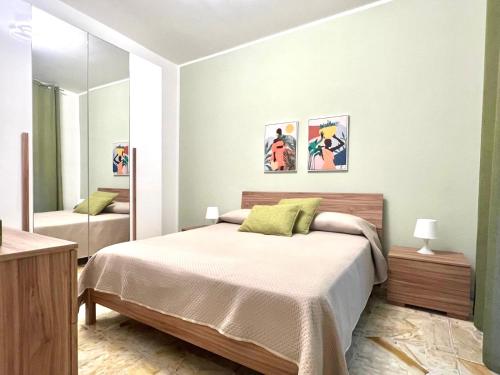 Ένα ή περισσότερα κρεβάτια σε δωμάτιο στο PHILIA Apartment