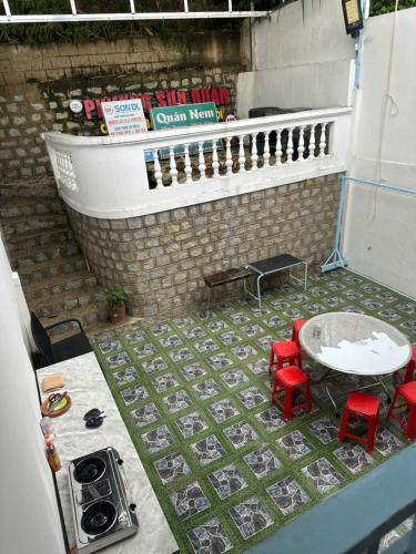 Balkón nebo terasa v ubytování Sơn Dalat house