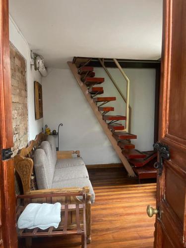 Гостиная зона в Hotel Casa de la Luz