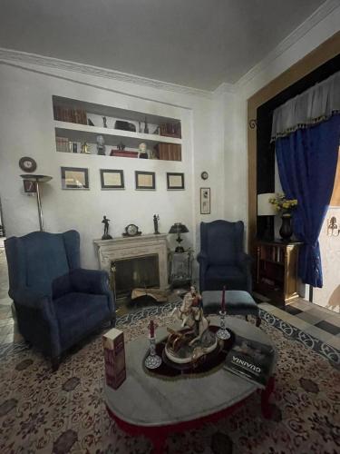 Гостиная зона в Hotel Casa de la Luz