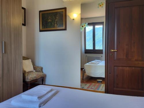 Koupelna v ubytování Casa Intignano - appartamento con terrazzo vista lago