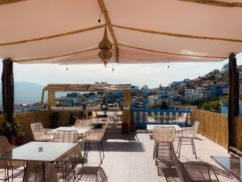 Un balcón o terraza de Hotel Princesse Ilham