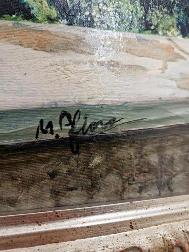 a painting with the wordmary painted on it at Casa Vacanze Fiore Ciampino Airport - Rome Station - 108 mqs in Ciampino