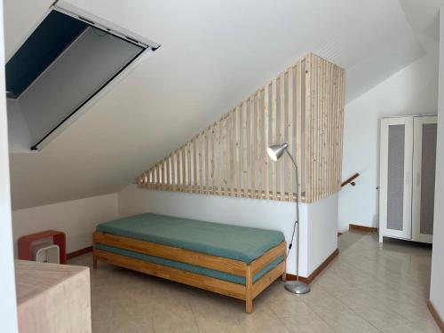 Postel nebo postele na pokoji v ubytování Vigia Apartment