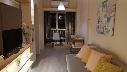 Een TV en/of entertainmentcenter bij Paradise in Benalmádena
