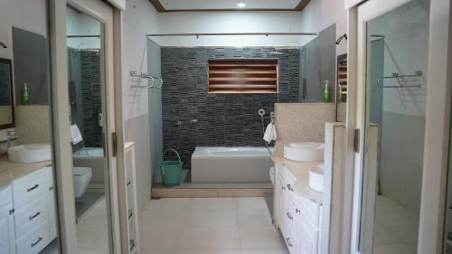 Koupelna v ubytování Hotel Vintage Palace