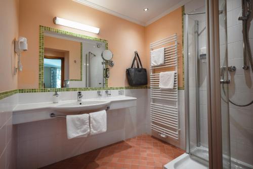 Kúpeľňa v ubytovaní Hotel Seerose