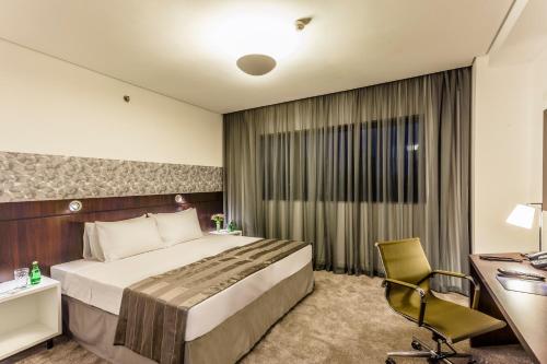 Katil atau katil-katil dalam bilik di Blue Tree Premium Alphaville