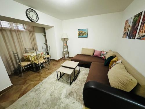 Χώρος καθιστικού στο Podgorica city center apartment