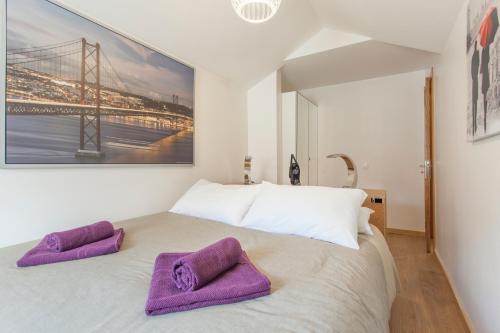 Principe Real 2 bedrooms 2 bathrooms, AIR-CON, Wi-Fi, 3rd floor