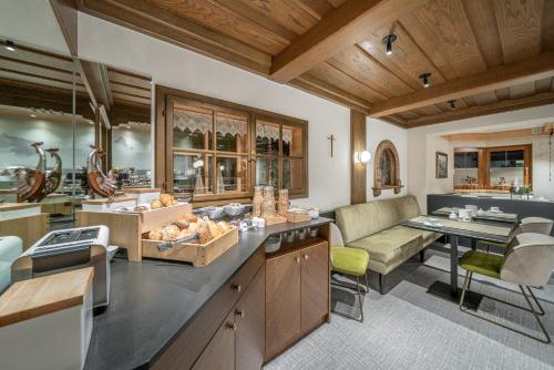 Køkken eller tekøkken på Garni Concordia