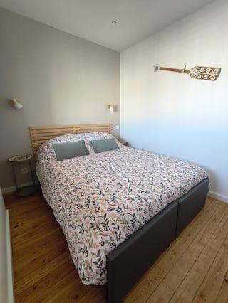 Postel nebo postele na pokoji v ubytování L'abysse - Appartement indépendant