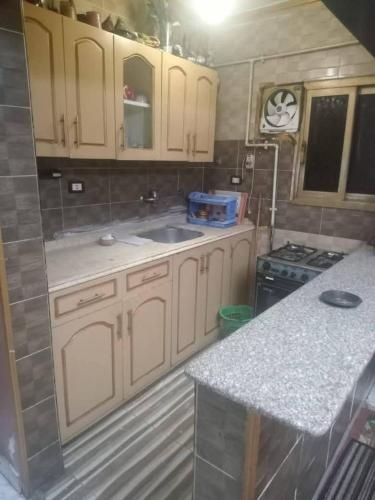 Dapur atau dapur kecil di المزار لوج