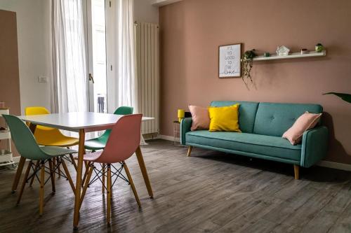 Χώρος καθιστικού στο La casa di Racky