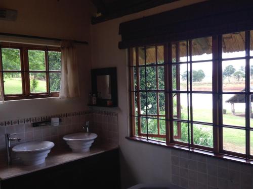 Et badeværelse på Willowbrooke Cottage
