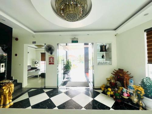 Η κουζίνα ή μικρή κουζίνα στο HỒNG ANH 1 HOTEL