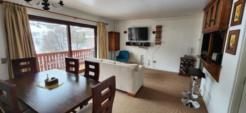 Χώρος καθιστικού στο Apartamento Termas de Chillán