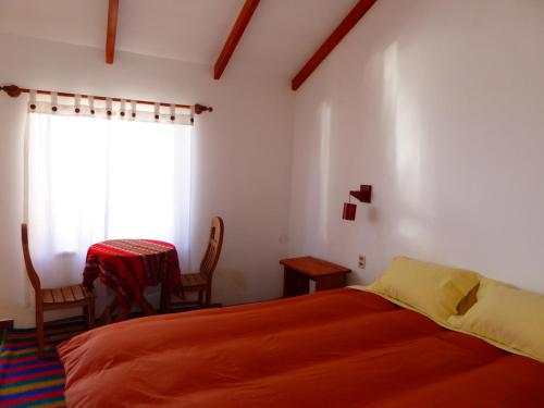 Letto o letti in una camera di Campo Santo