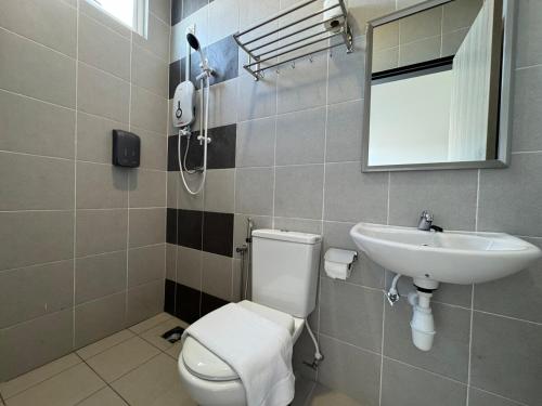 Ένα μπάνιο στο 161 Home Sleep Home Langkawi
