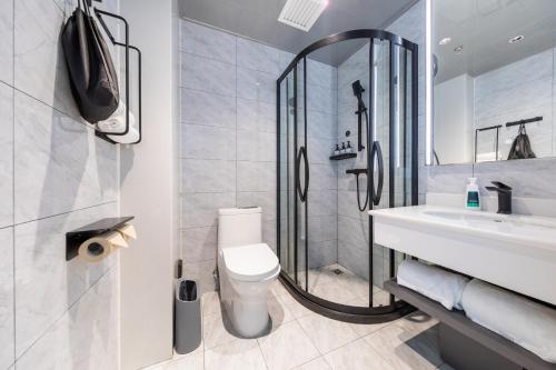 Ένα μπάνιο στο Atour Light Hotel Beijing Zhongguancun Renmin University