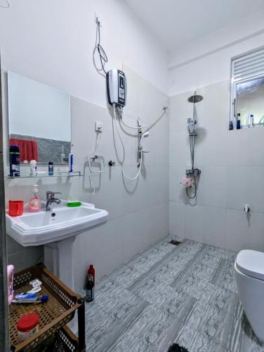 Ένα μπάνιο στο Susil villa