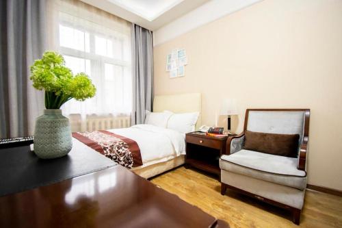 Posezení v ubytování Mika Hotel