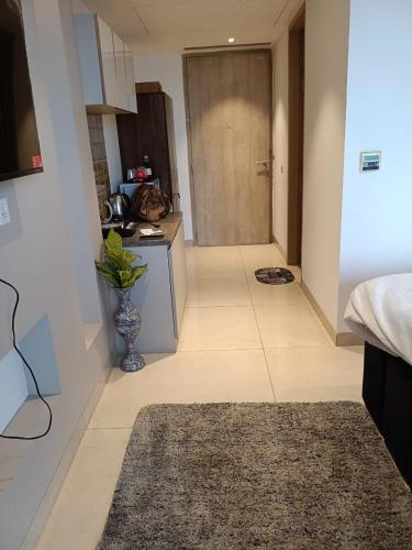 Televisyen dan/atau pusat hiburan di Antique apartment