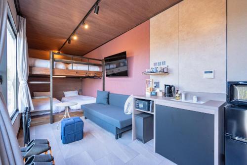 Kuchyň nebo kuchyňský kout v ubytování Lectore Hanyu Terrace - TKP Hotels & Resorts