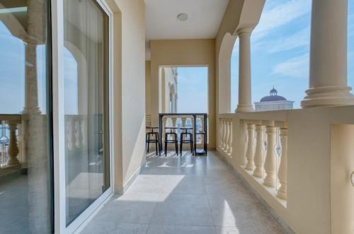Balkón nebo terasa v ubytování Hala Holiday Homes - Al Hamra Village, RAK