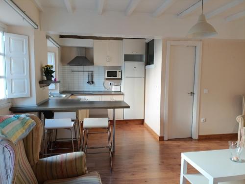 Η κουζίνα ή μικρή κουζίνα στο Casa Silandeira