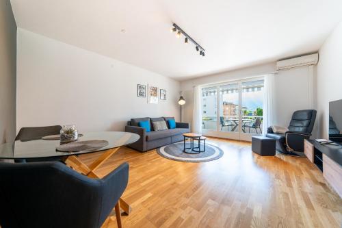 Posezení v ubytování Charming Minusio Apartment, close to Locarno&Lake