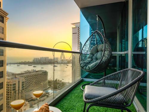 WonderfulStay at Marine Towers - Full Ain & Marina View - JBR Grande Living - Brand New Apartments