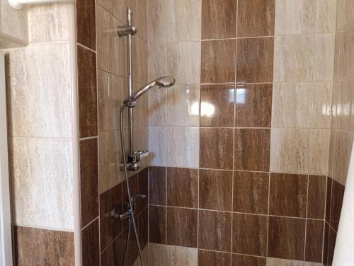 A bathroom at Village Park