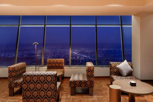Posezení v ubytování Ila Hotels and Resorts Maulakali