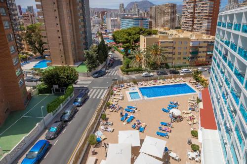 Bazén v ubytování Hotel Servigroup Rialto nebo v jeho okolí